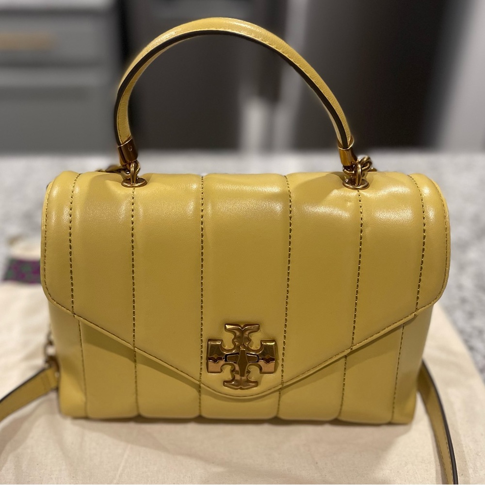 Tory Burch Kira Small Quilted Leather Satchel